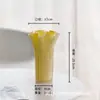 Jarrón de cristal de alta gama personalizado para sala de estar en casa, adecuado para cultivar lirios en agua, adorno decorativo hecho a medida
