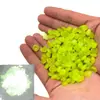 Pedra luminosa pequena de 5-8mm seixo artificial cabeça de jardim aquário paisagismo pedra fluorescente pedra luminosa colorida transfronteiriça