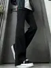 Jeans masculino com vibe de rua americana 2026 novo moderno reto slim-fit solto versátil pantalona calças masculinas