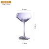 Artigos de Bar Copo de Cristal Triângulo Taça de Martini Copo Alto para Coquetel Taça de Martini Taça de Champanhe Venda por Atacado