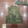 Colete de Pesca Esportiva B12 Jiaruiste Personalizado com Vários Bolsos Respirável Colete de Voluntário Colete de Trabalho Moderno Batalha