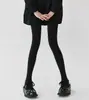 Meia-calça Veludo Cinza Escuro para Primavera e Outono Anti-Puxões 80D Estilo Japonês Leggings Slimming de Pressão Estendida para Verão