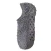 Meias de Veludo Coral para Mulheres, Meias Grossas de Veludo para Casa, Meias de Barco Meio Veludo com Silicone Antiderrapante, Meias Femininas, Atacado de Comércio Exterior