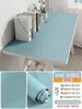 Sensación de piel membrana onda sonido suave lámina pegatina renovación muebles cambio de color autoadhesivo puerta pared blanca gabinete refrigerador engrosado caqui gris leche