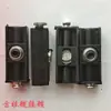 Conectores para Estantes de Farmacia, Tapas Finales para Mostradores de Cristal, Cubiertas Universales de Sellado para Vitrinas de Aleación de Titanio, Piezas de Conexión, Patas Base para Vitrinas
