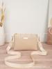 Bolsa Pequena Quadrada Feminina de PU para o Verão, Bolsa Transversal para Celular, Moda de Rua, Mais Vendida, Bolsa Clutch Leve com Zíper de Ombro Único