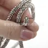 Furadeira pequena redonda broca completa 6 fileiras de corda de algodão cordão de puxar diy strass superior acessórios de bagagem com corda de núcleo de algodão