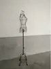 Soporte de Modelo de Arte de Hierro Perchero de Cuerpo Completo Accesorio para Bufanda Maniquí de Medio Cuerpo Perchero de Medio Cuerpo Perchero de Ropa Estilo Europeo Femenino Modelo Femenino