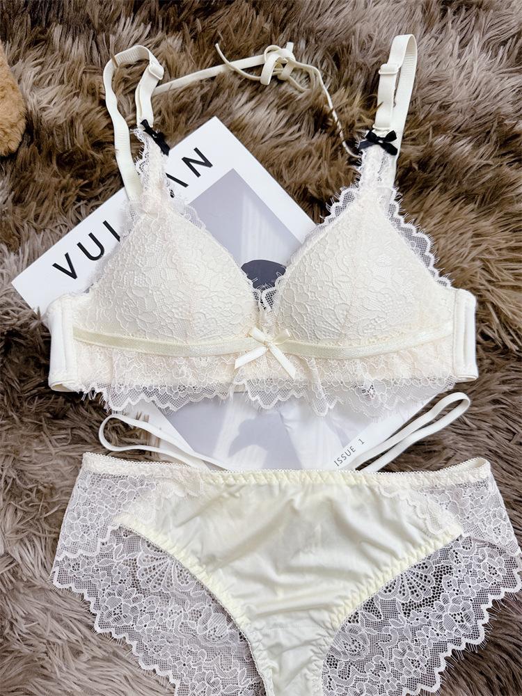 新款法式蕾丝纯欲挂脖详情图19