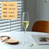 Juego de Copas de Champán de Cristal, Copas de Vino Tinto para Uso Doméstico, Copas de Cóctel para Bar, un Par de Cristalería Creativa Estilo Europeo