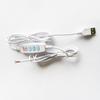 Luz de Relleno para Transmisión en Vivo LED Luz para Selfies Cable de Interruptor Línea de Interruptor de Atenuación de 5V Interfaz USB Línea de Interruptor de Atenuación de Cuatro Botones