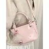Bolso cubo de moda y sencillo para mujer, gran capacidad, nuevo de la primavera 2026, elegante estilo vintage, para el trabajo y los desplazamientos, bolso de hombro