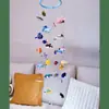 Carrillón de Viento de Peces Oceánicos y Ballena Decoración Colgante Palo Retorcido Kit de Manualidades DIY Regalo para Novio, Novia o Mejor Amigo