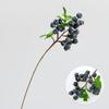Simulación estilo europeo y americano transfronterizo fruta pequeña arándano fruta baya rama flor falsa escritorio ventana jarrón pequeño arreglo floral