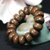 Pulsera de cuentas de ábaco de sándalo dorado joyería de madera pulsera de alta densidad Rosewood sumergido fábrica Wenwan al por mayor