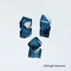 Broca para Cubitos de Hielo Dongzhou Broca de Cubo de 4 mm Huazi 4841 Mismo Estilo Cristal K9 de Alta Calidad Accesorios para Uñas Planos