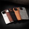 Adecuado para Iphone16Pro Tarjeta Patrón Oveja Apple 15/14Promax Gama Alta Negocios Media Carcasa Cubierta Protectora Dura