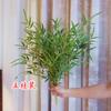 Venta al por mayor Estilo Chino Hoja de Bambú Falso Bambú Amarillo Decoración Estilo Chino Nuevo Accesorios para Sesión de Fotos Rama de Bambú Decoración de Plástico Paisaje