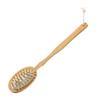Cepillo de Baño de Mano con Mango Largo Hemu Cepillo de Baño Frotador de Espalda para Eliminar Barro Cabezal de Cepillo de Baño Cepillo de Masaje Exfoliante Cepillo de Baño