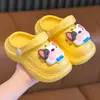 Tamancos Animais EVA Infantil Meninas Desenho Animado Fofo Sandálias de Exterior Solado Macio Meninos Sapatos Fechados