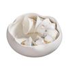 Lavado de Té Tamaño Grande Hogar Lavado de Lápiz Horno Cerámica Porcelana Accesorios para Juego de Té Lavado de Taza de Té Ceremonia del Té Cero Agua Po Lavado