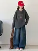 Camiseta de manga larga para niña de otoño, ropa nueva para niños, top de camiseta de dibujos animados para niñas, camiseta básica con mangas de empalme, diseño de dos piezas simulado