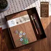 Set de Cuaderno de Madera Personalizado con Bloc de Notas de Alta Calidad Caja de Regalo para Oficina de Negocios Reunión Anual Regalos Publicitarios y de Impresión de Logotipos