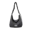 2026 Nueva Bolsa Tote de Gran Capacidad a la Moda y Ligera, Bolso de Tela Casual Coreano Estilo Perezoso, Bolso de Hombro Cruzado Versátil