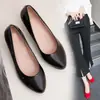 Zapatos Profesionales para Mujer con Tacón de 5 cm Piel Suave Cómodos Zapatos de Trabajo Hotel Entrevista Viajes Diarios Zapatos de Salón de Tacón Alto Boca Baja