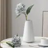 Buquê de Flores de Hortênsia para Decoração, Decoração de Casa e Casamento, Fotografia, Flores Artificiais Brancas de Hortênsia para a Temporada de Formatura
