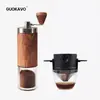 Filtro de Café para Preparo Manual Dobrável Guo Aço Inoxidável Filtro Camada Dupla Utensílio para Coar Filtro de Chá