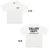 [Transfronterizo 220g] Departamento de Galería Transfronteriza Deptfog Calle Principal Marca de Moda Retro Colorido Holgado Pareja Manga Corta t