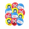 Globos de Látex de 12 Pulgadas Transfronterizos: Spider-Man, Pokemon, Patrulla Canina, Mario, Marvel, Varios Globos de Dibujos Animados