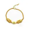 Pulsera de Mujer Yuanbao Doble Fortuna Pixiu de Venta Caliente en Línea, Anillo Pixiu, Conjunto de Colgante de Collar Pixiu al por Mayor
