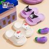 Pantuflas de Verano para Niños Sanrio Nuevo Estilo Niños y Niñas Bebé Interiores Hogar Antideslizantes Pantuflas de Eva para Niños