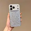 Funda Metálica de Alto Brillo con Borde Refrigerante para Apple 17PROMAX, Tacto de Piel 13, Moderna 15/16, Acrílico