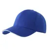 Boné de Baseball Sanduíche de Seis Painéis Aba Rígida Boné de Trabalho Logo Bordado Unissex Boné Bico de Pato Evento Lã Chapéu Verde Atacado