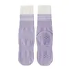 Meias de Yoga com Pontos de Gel, Silenciosas, Antiderrapantes, para Mulheres, Ballet, Meias de Algodão até a Panturrilha, Fitness, Silicone, Pilates, Meias Esportivas Profissionais