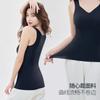 Roupas de Beleza para a Pele com Ácido Hialurônico Novas para Outono e Inverno, Camada Base, Colete Quente, Roupa Íntima Interna Slim-fit Sem Costura com Bojo