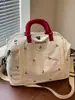 Bolsa cruzada ShuaiMijia de gran capacidad para el gimnasio, bolsa de mano para viajes cortos, bolsa de almacenamiento de equipaje para exteriores para mujer
