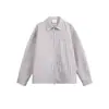 Beijie Moda Masculina 2026 Primavera Novo Cardigã com Zíper Camisa de Manga Longa Camisa Listrada Masculina Jaqueta Casual Solta