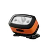Linterna frontal de luz fuerte transfronteriza LED impermeable recargable montada en la cabeza para pesca, camping al aire libre, sensor de doble fuente de luz, linterna frontal pequeña
