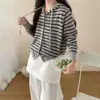 Cárdigan de Punto con Capucha de Piel de Mapache Estilo Perezoso para Mujer, Elegante Abrigo Suéter Retro de Puntos de Colores, Top para Primavera y Otoño 2026