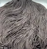 Corda de Cabelo Colorida Elástica Alta 2mm Grão de Milho Elástico de Cabelo Prendedor de Cabelo Corda de Cabelo Joia Corda de Mão Matéria-Prima Crua para DIY
