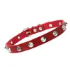 Punta de Uña Punk Harajuku Uña Tambor Collar de Uñas Gargantilla Gótico Personalizado Estilo Oscuro Correa de Cuello de Cuero PU Collar Clavícula para Mujeres