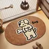 Alfombrilla de Diatomeas para Puerta de Entrada, Alfombrilla Absorbente de Secado Rápido Antideslizante para Cocina y Baño del Hogar