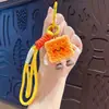 Brinquedos de Comida Desenho Animado Criativos Pingentes Chaveiros Máquina de Garra Série Pública Bolsas Fofas Chaveiros de Carro Presente Atacado
