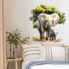 Comercio exterior árbol elefante dormitorio sala de estar armario dormitorio decoración del hogar pegatinas de pared autoadhesivas al por mayor HY-C078