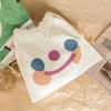 Bolsa de lona con cordón, venta al por mayor por lotes, algodón estampado con ovejas, almacenamiento, bolsa de compras, bolsa de regalo publicitaria, personalizada