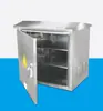 Gabinete de Red de Acero Inoxidable 12u 9u 6u Montaje en Pared Exterior Gabinete de Switches 0.6 Metros Gabinete de Amplificador Exterior Gabinete de Monitoreo